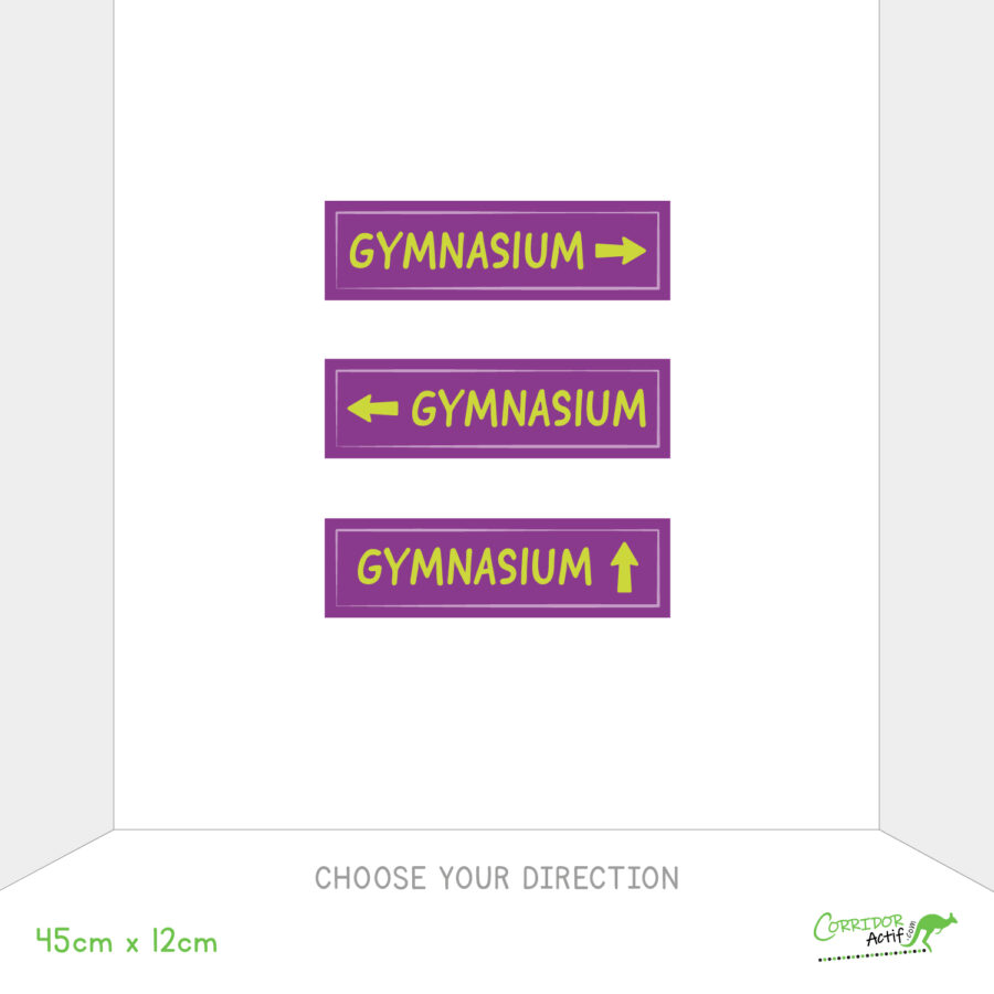 Gymnasium directions