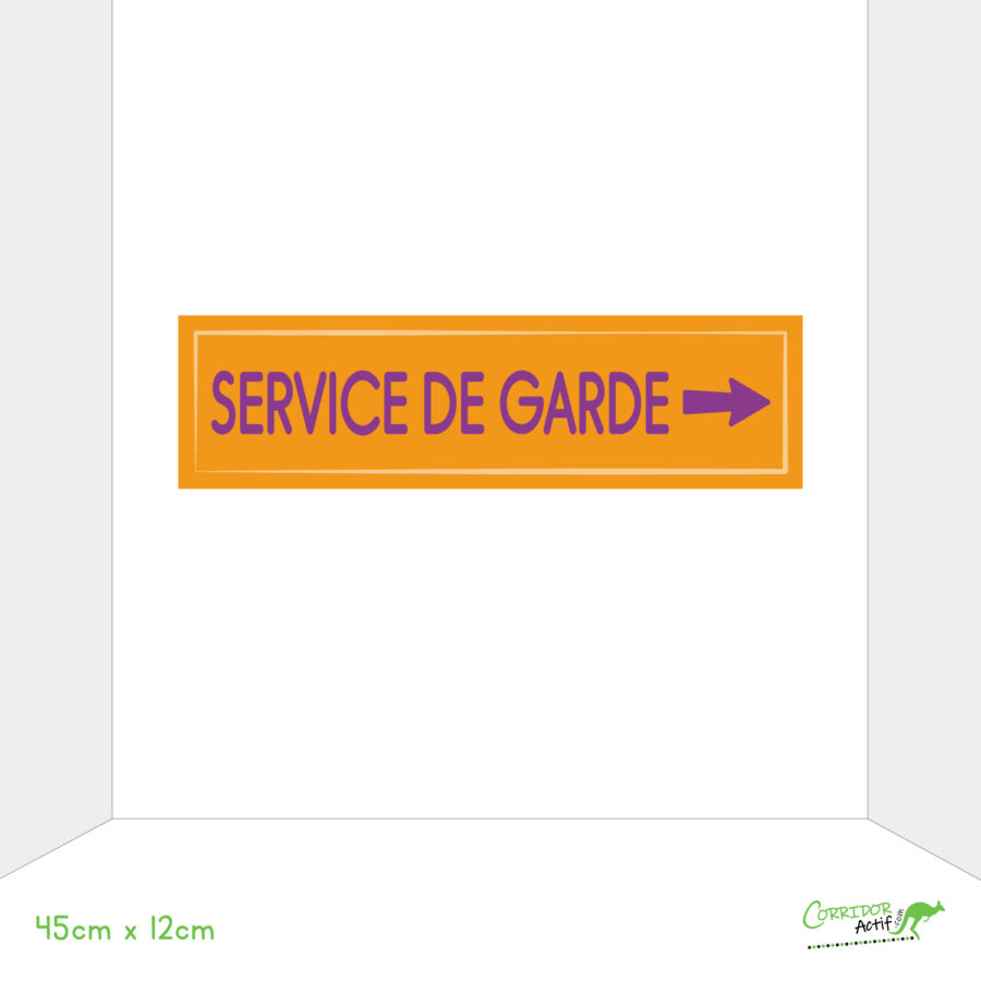 Service de garde